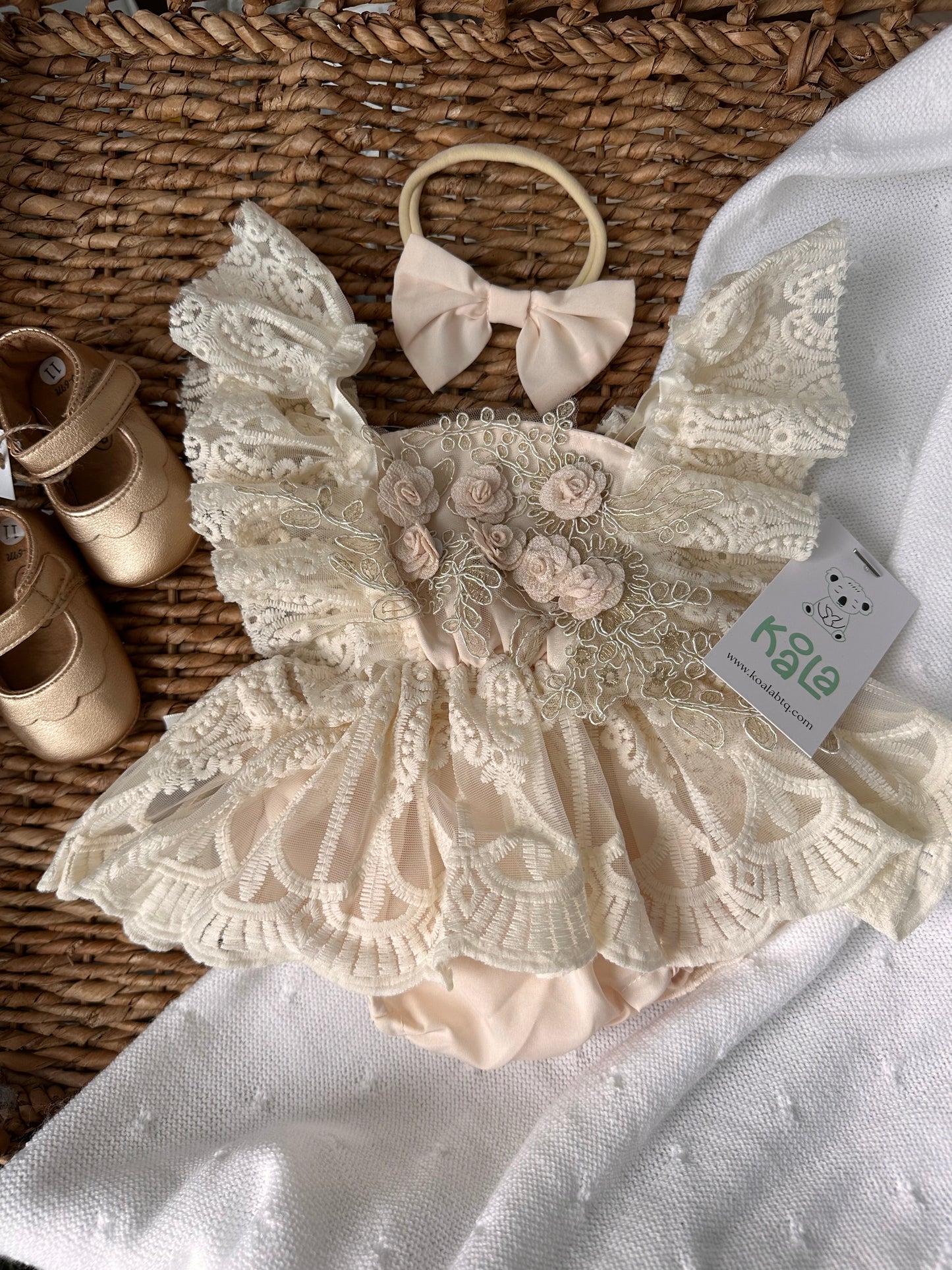 Baby Paula girl romper dress