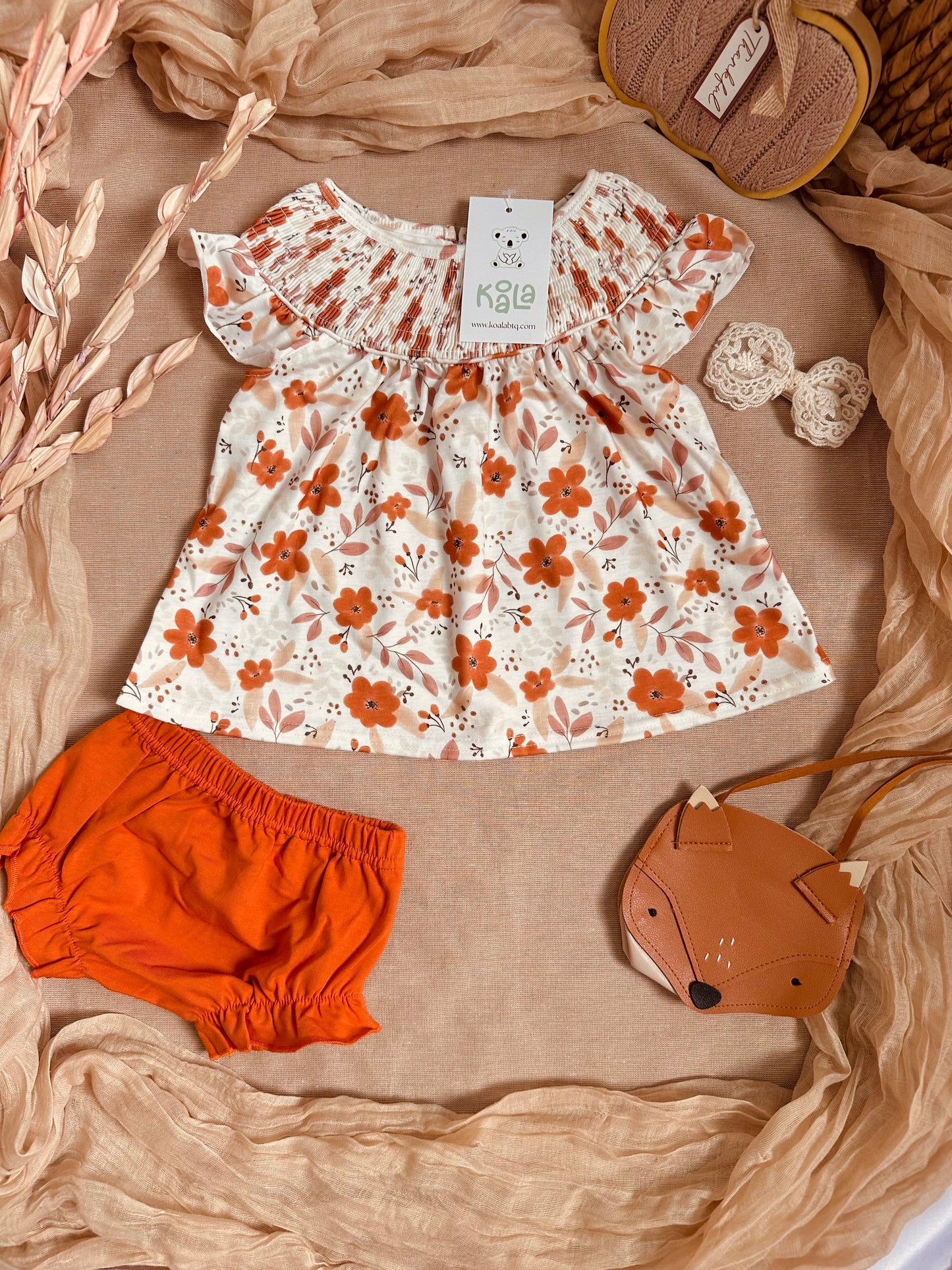 Baby Girl Maple Flower