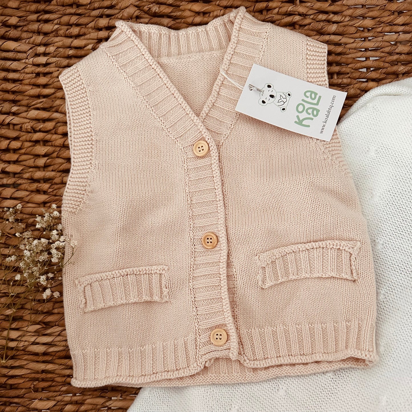 Cardigan Sweater apricot
