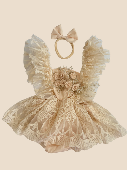 Baby Paula girl romper dress