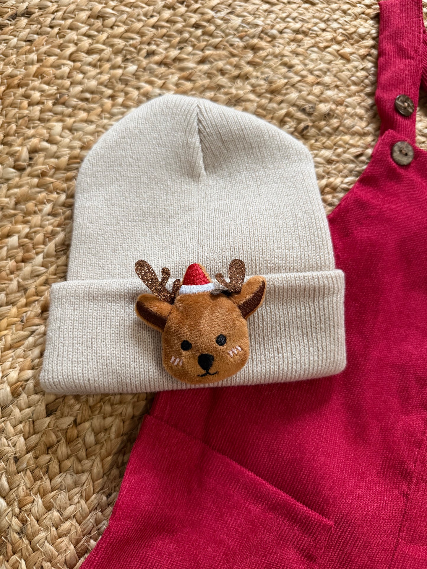 Reindeer Cozy Beanie