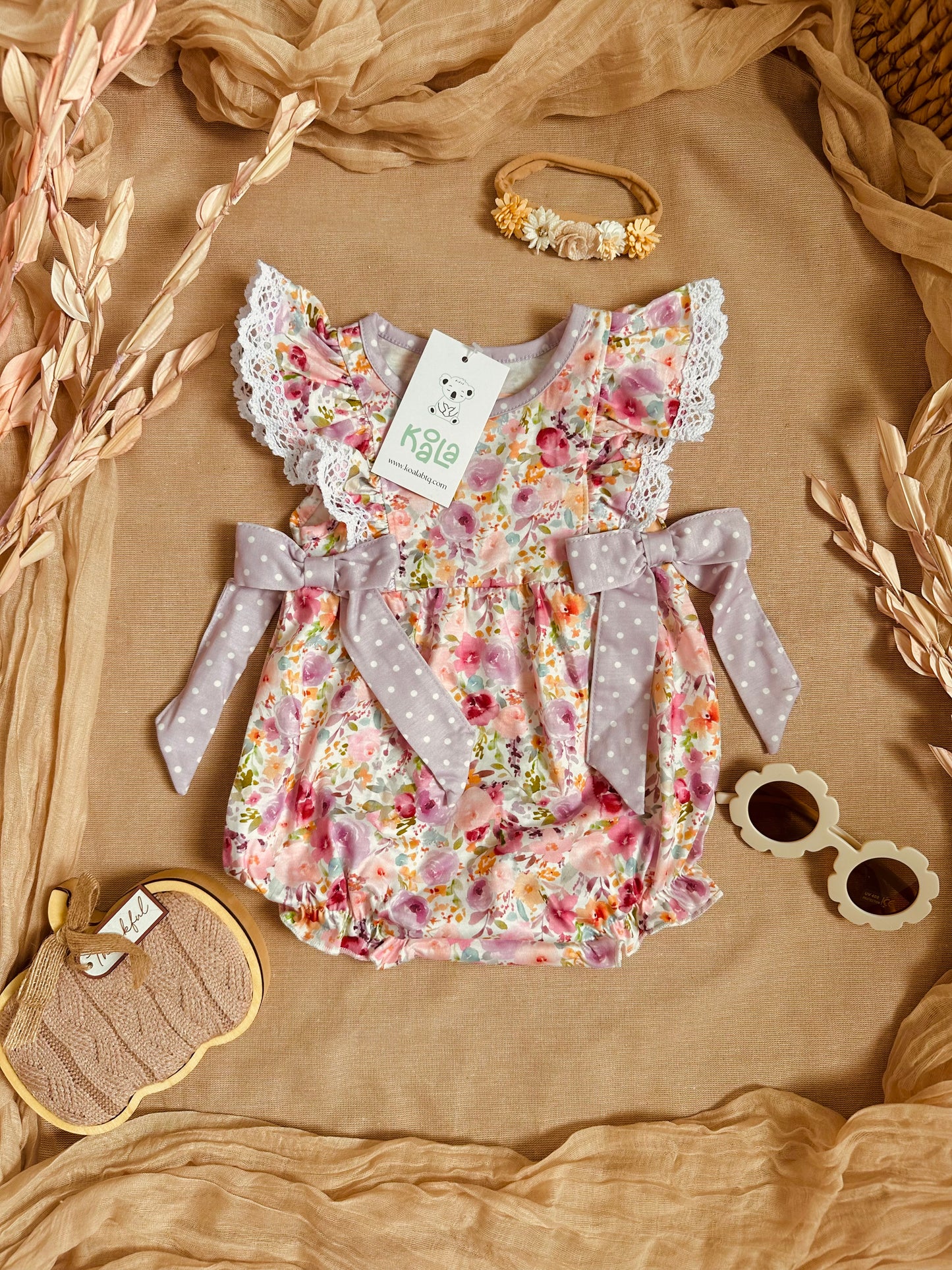 Baby Girl Lilac Garden