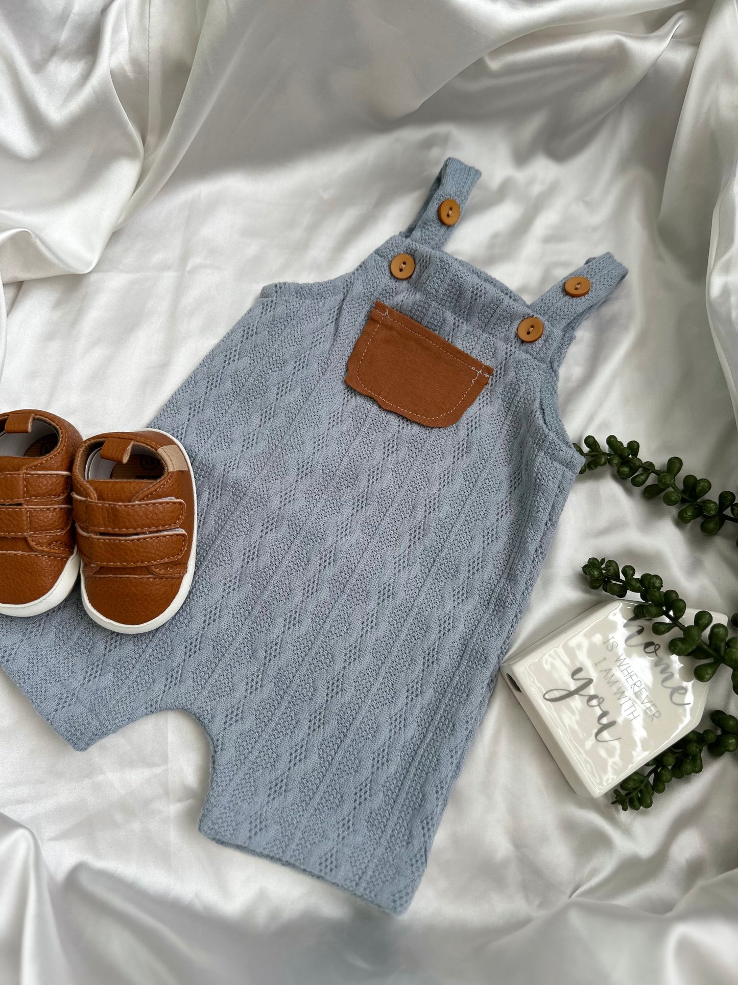 Rafael Blue Romper