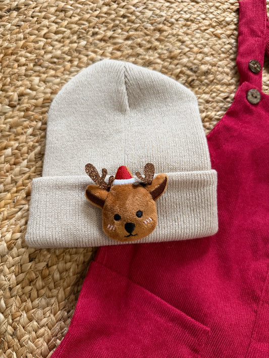 Reindeer Cozy Beanie