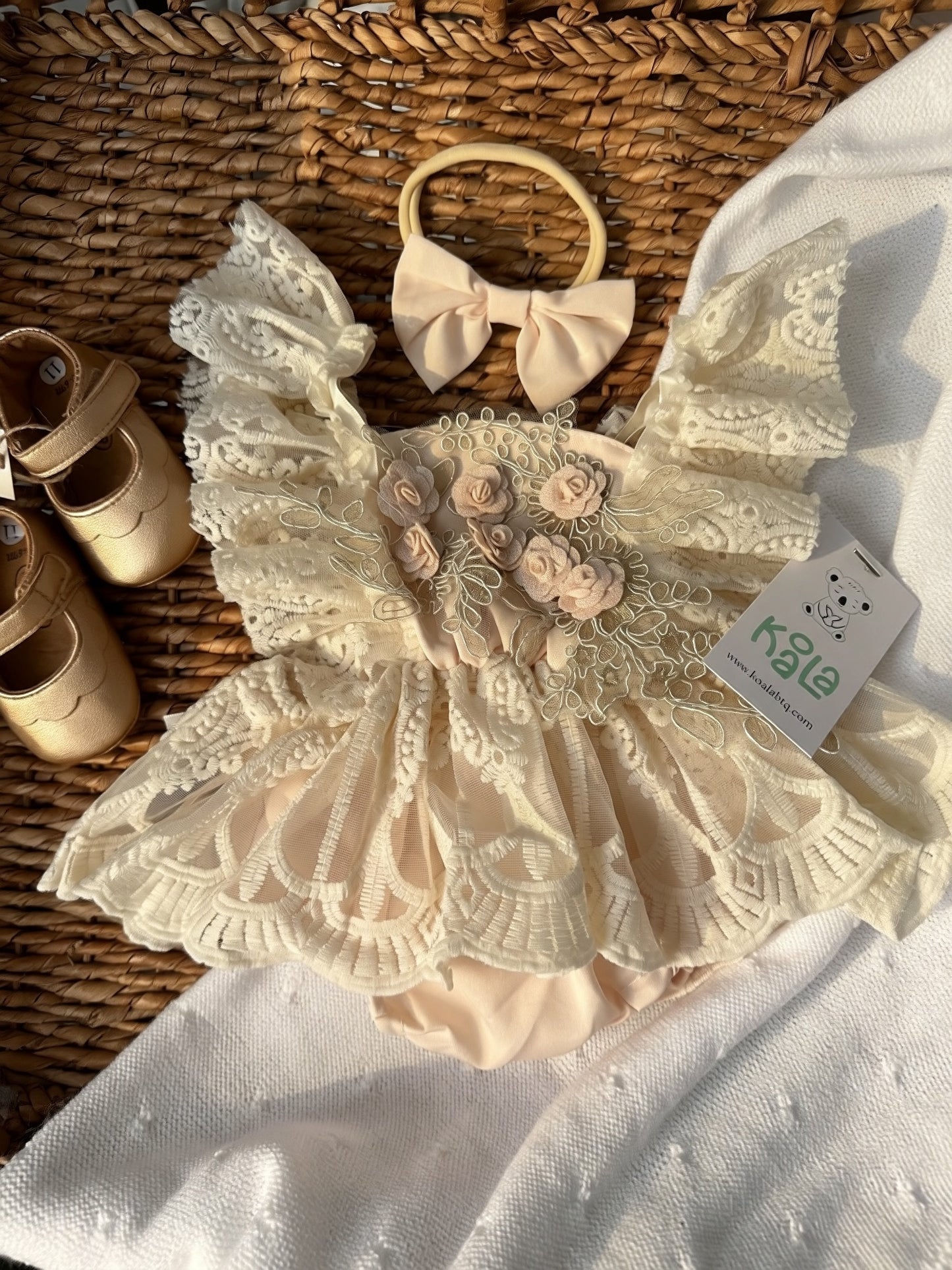 Baby Paula girl romper dress